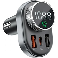 FM-трансмиттер Proove FM Launcher Sound Link 30W Type-C+USB Black (FMSL30110001)