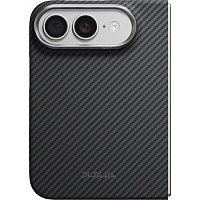Чехол Pitaka Edge Case для Apple iPhone Duo Twill Black/Grey (KI1801F)