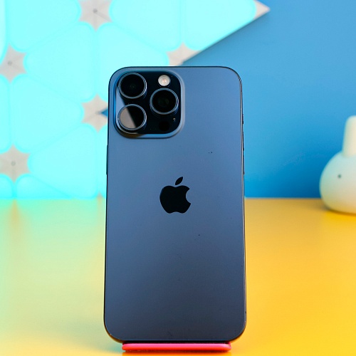 Смартфон Apple iPhone 15 Pro Max 256GB Blue Titanium (MU7A3) Б/У