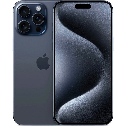 Смартфон Apple iPhone 15 Pro Max 1TB eSIM Blue Titanium (MU6J3) - придбати в Дніпрі, Україні: ціна, характеристики | інтернет-магазин TOUCH