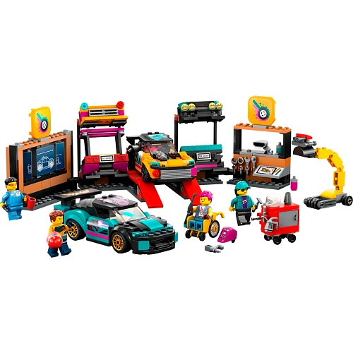 Конструктор LEGO City Тюнинг-ателье (60389)