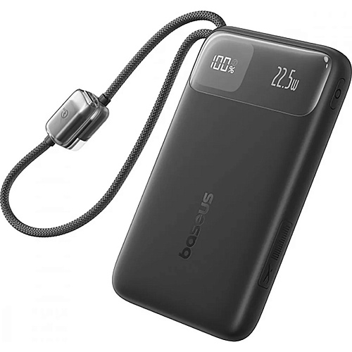 Зовнішній акумулятор Baseus EnerFill FC11 10000mAh 22.5W Black (E0030400)