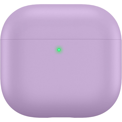 Чехол AhaStyle Ultra-Thin Colorful Silicone Case для Airpods 4 Lavender Purple (CP-WG172-PE)