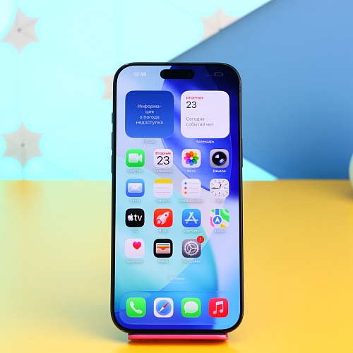 Смартфон Apple iPhone 16 Pro Max 256GB Black Titanium (MYWV3) Б/У