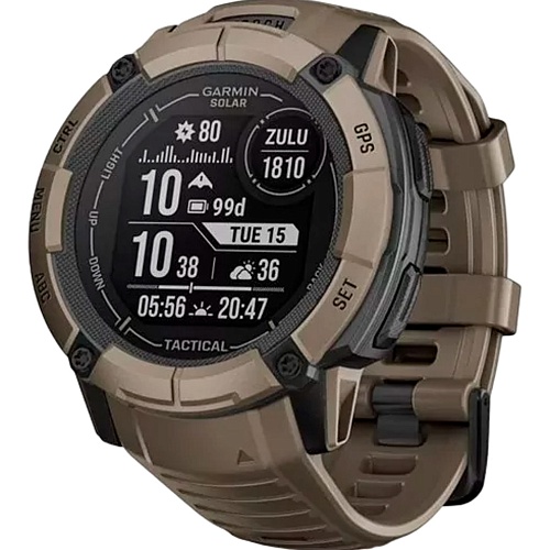 Смарт-часы Garmin Instinct 2X Solar Tactical Edition Coyote Tan (010-02805-12/02)