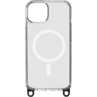 Чехол ArmorStandart Crossbody Air MagSafe Rope для Apple iPhone 15 Clear (ARM86373)