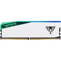 Модуль памяти DDR5 Patriot Viper Elite 5 RGB 16GB 6000MHz White (PVER516G60C42W)
