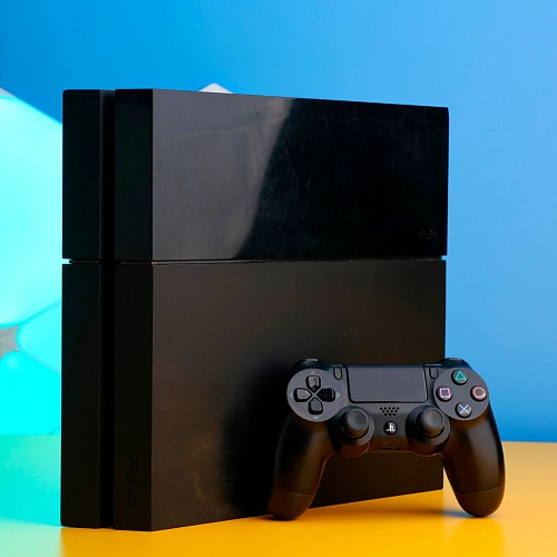 Игровая консоль Sony PlayStation 4 Slim CUH-2116A B01Y 500GB Jet Black  Б/У