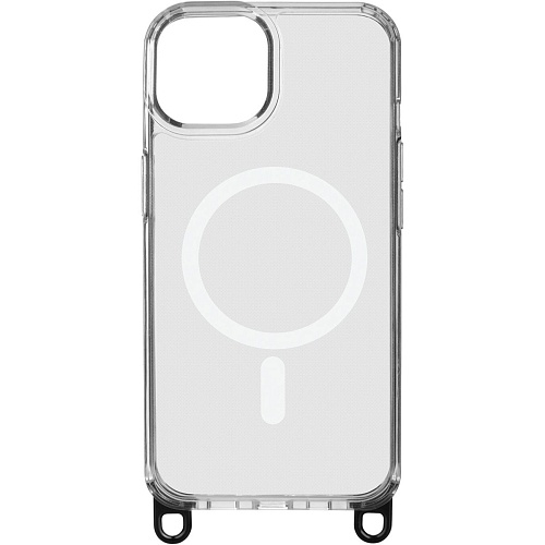 Чехол ArmorStandart Crossbody Air MagSafe Rope для Apple iPhone 15 Clear (ARM86373)