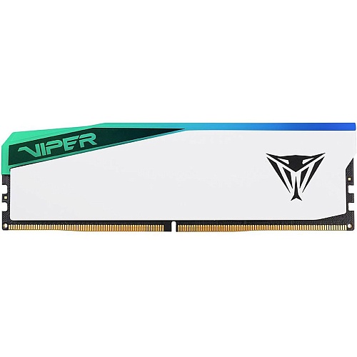 Модуль памяти DDR5 Patriot Viper Elite 5 RGB 16GB 6000MHz White (PVER516G60C42W)