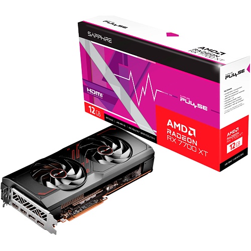 Видеокарта Sapphire Radeon RX 7700 XT Pulse 12GB (11335-04-20G)