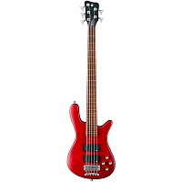 Бас-гитара Warwick RockBass Streamer Standard 5-String Burgundy Red Transparent Satin