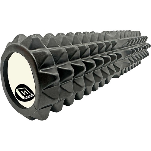 Массажный ролик EasyFit Grid Roller 45cm v.2.2 Black (EF-2028-BK)