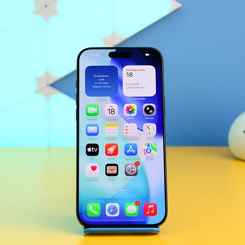 Смартфон Apple iPhone 16 Pro Max 256GB Black Titanium (MYWV3) Б/У