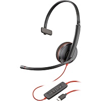 Комп'ютерна гарнітура Poly BlackWire C3210 USB-C HS Mono (8X214AA) - придбати в Дніпрі, Україні: ціна, характеристики | інтернет-магазин TOUCH