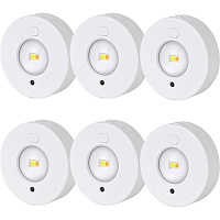 Набор светильников с датчиком движения MZ-L3301 6шт White 