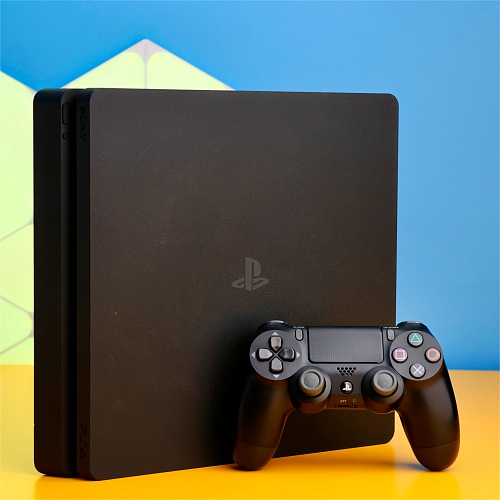 Ігрова консоль Sony PlayStation 4 Slim 1TB Black Б/У - придбати в Дніпрі, Україні: ціна, характеристики | інтернет-магазин TOUCH