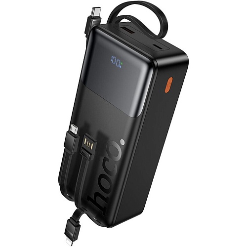 Внешний аккумулятор Hoco J156B Founder 30000mAh 22.5W Black