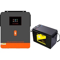 Гібридний сонячний інвертор Powmr POW-HVM4.2M-24V-N + АКБ LiitoKala LiFePO4 2400Wh - придбати в Дніпрі, Україні: ціна, характеристики | інтернет-магазин TOUCH