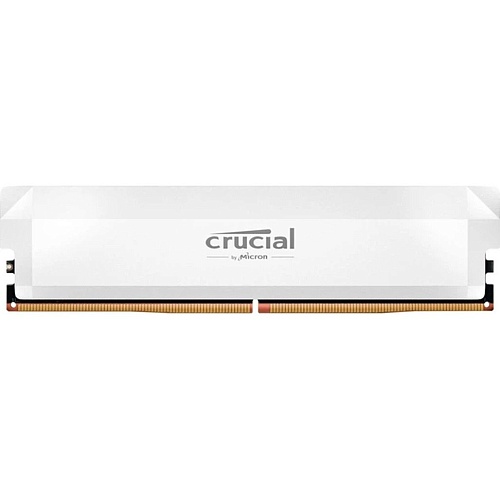 Модуль памяти DDR5 Crucial 16GB 6400 MHz Pro White (CP16G64C32U5W)