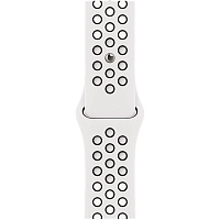 Ремінець Sport Nike для Apple Watch 38/40/41mm White/Black