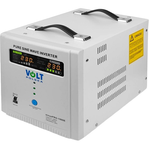 Источник бесперебойного питания (ИБП) Volt Polska Sinus Pro 1500E 12V 230V (3SP091512E)