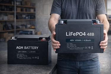 LiFePO4 48В: где использовать, преимущества, выбор ёмкости
