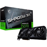 Відеокарта MSI GeForce RTX 5070 12G SHADOW 3X OC (G5070-12S3C) EU - придбати в Дніпрі, Україні: ціна, характеристики | інтернет-магазин TOUCH
