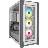 Корпус Corsair iCUE 5000X RGB Tempered Glass White (CC-9011213-WW)