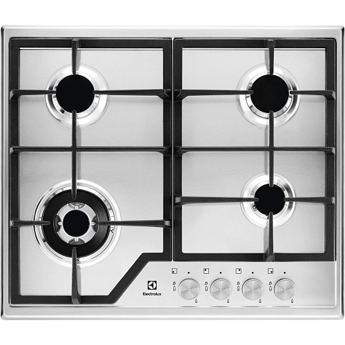 Газова варильна поверхня Electrolux EGS6436SX  - придбати в Дніпрі, Україні: ціна, характеристики | інтернет-магазин TOUCH