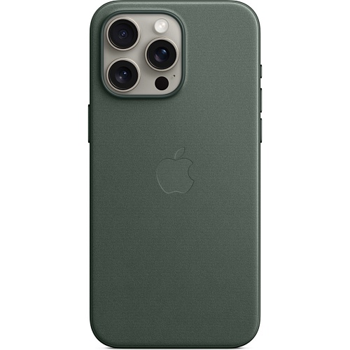 Чехол FineWoven Case with MagSafe для Apple iPhone 15 Pro Max Evergreen AAA
