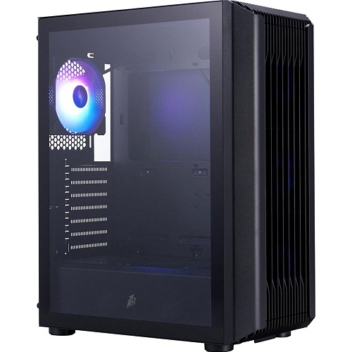 Корпус 1stPlayer H6-BK-4F7 Black
