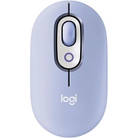 Мышь Logitech POP Mouse with emoji Lilac (910-007414)