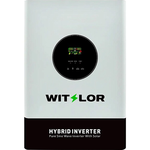 Гібридний сонячний інвертор Witslor HF6248-B 48V - придбати в Дніпрі, Україні: ціна, характеристики | інтернет-магазин TOUCH