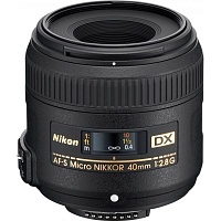 Об'єктив Nikon AF-S NIKKOR Micro 40mm f/2.8 G DX (JAA638DA) - придбати в Дніпрі, Україні: ціна, характеристики | інтернет-магазин TOUCH