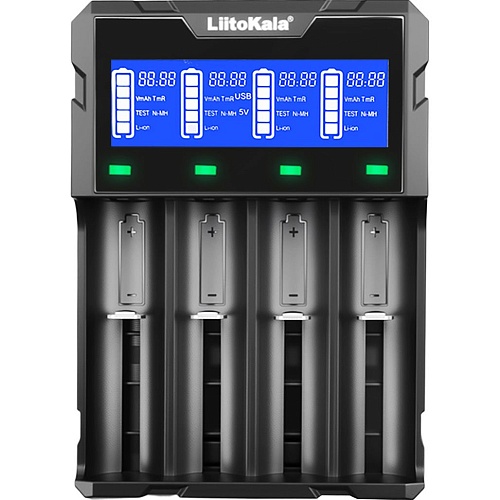 Зарядний пристрій LiitoKala Lii-K4 - придбати в Дніпрі, Україні: ціна, характеристики | інтернет-магазин TOUCH