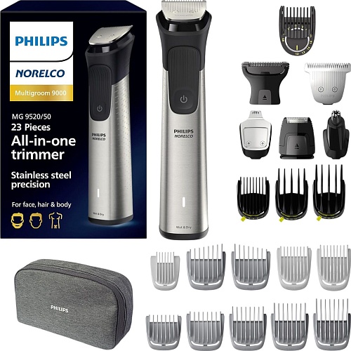 Універсальний тример Philips Multigroom Series 9000 MG9520/50 - придбати в Дніпрі, Україні: ціна, характеристики | інтернет-магазин TOUCH