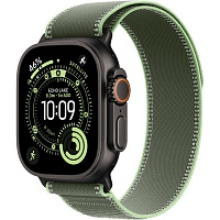 Смарт-часы Apple Watch Ultra 3 49mm Black Titanium Case with Green/Neon Trail Loop M/L (MG9P4)