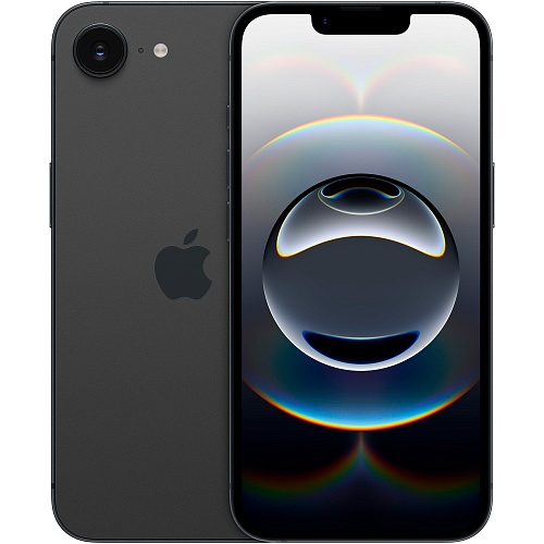 Смартфон Apple iPhone 16e 256GB eSim Black (MD0F4)