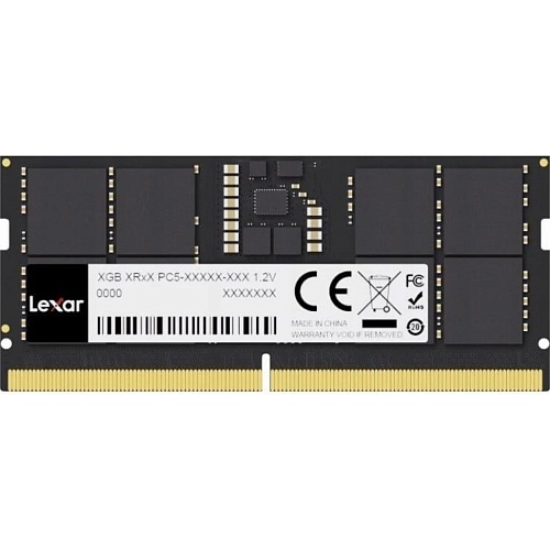 Модуль памяти SO-DIMM DDR5 Lexar 16GB 4800MHz (LD5DS016G-B4800GSST)