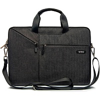 Сумка для ноутбука WiWU City Commuter Bag 13.3" Black (6957815503919)
