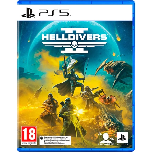 Гра Helldivers 2 для PS5 (EN + RU sub) (1000040866)  - придбати в Дніпрі, Україні: ціна, характеристики | інтернет-магазин TOUCH