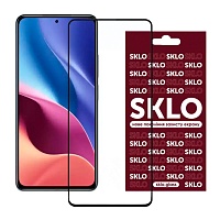 Защитное стекло SKLO Xiaomi Redmi 10/Note 10 5G/Poco M3 Pro/Redmi Note 11 4G 3D Full Cover Tempered Glass (Black)