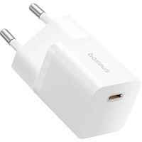 Мережевий зарядний пристрій Baseus GaN5 Mini Fast Charger USB-C 25W White (P10110909213-00) - придбати в Дніпрі, Україні: ціна, характеристики | інтернет-магазин TOUCH