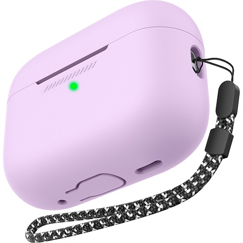 Чехол AhaStyle Colorful Silicone Case для AirPods Pro 2 Lavender (CP-187-2-C-LR)