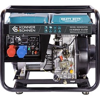 Генератор дизельный Konner&Sohnen KS 9102HDE-1/3 ATSR (EURO II) 6/6.5 кВт