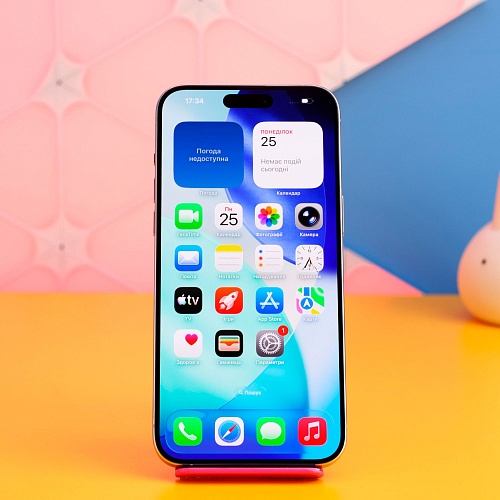 Смартфон Apple iPhone 15 Pro Max 256GB White Titanium (MU783) Б/У