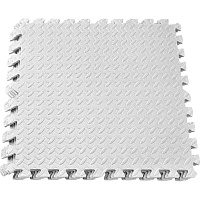 Спортивный мат EasyFit SwallowTail White 4 шт (EF-1950-W)