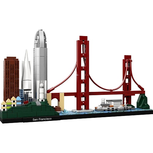 Конструктор LEGO Architecture Сан-Франциско (21043) - придбати в Дніпрі, Україні: ціна, характеристики | інтернет-магазин TOUCH