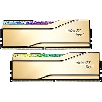 Модуль пам'яті DDR5 G.Skill Trident Z5 Royal 2x16GB 6000MHz Gold (F5-6000J2836G16GX2-TR5G) - придбати в Дніпрі, Україні: ціна, характеристики | інтернет-магазин TOUCH